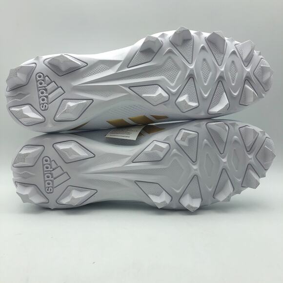 Adidas Mens Adizero Impact 2 Molded Football Cleats Size 10.5 Gold NWOB main image 7